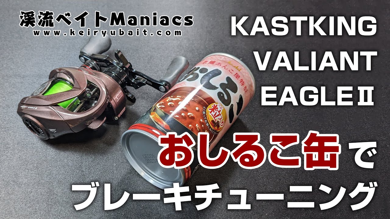 おしるこ缶でヴァリアント イーグル2のブレーキをチューニング　Adjusting the magnetic brake of VALIANT EAGLE2 with a steel can