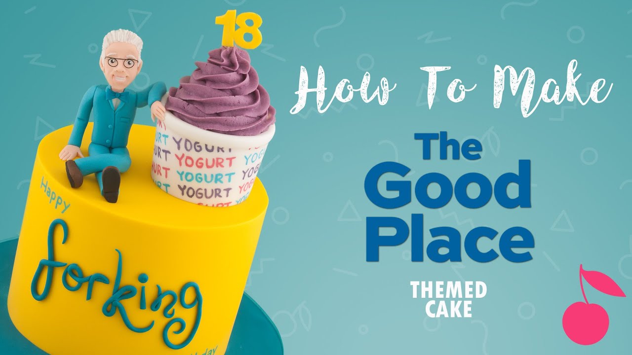 The Good Place Themed Cake Tutorial | How To | Cherry School