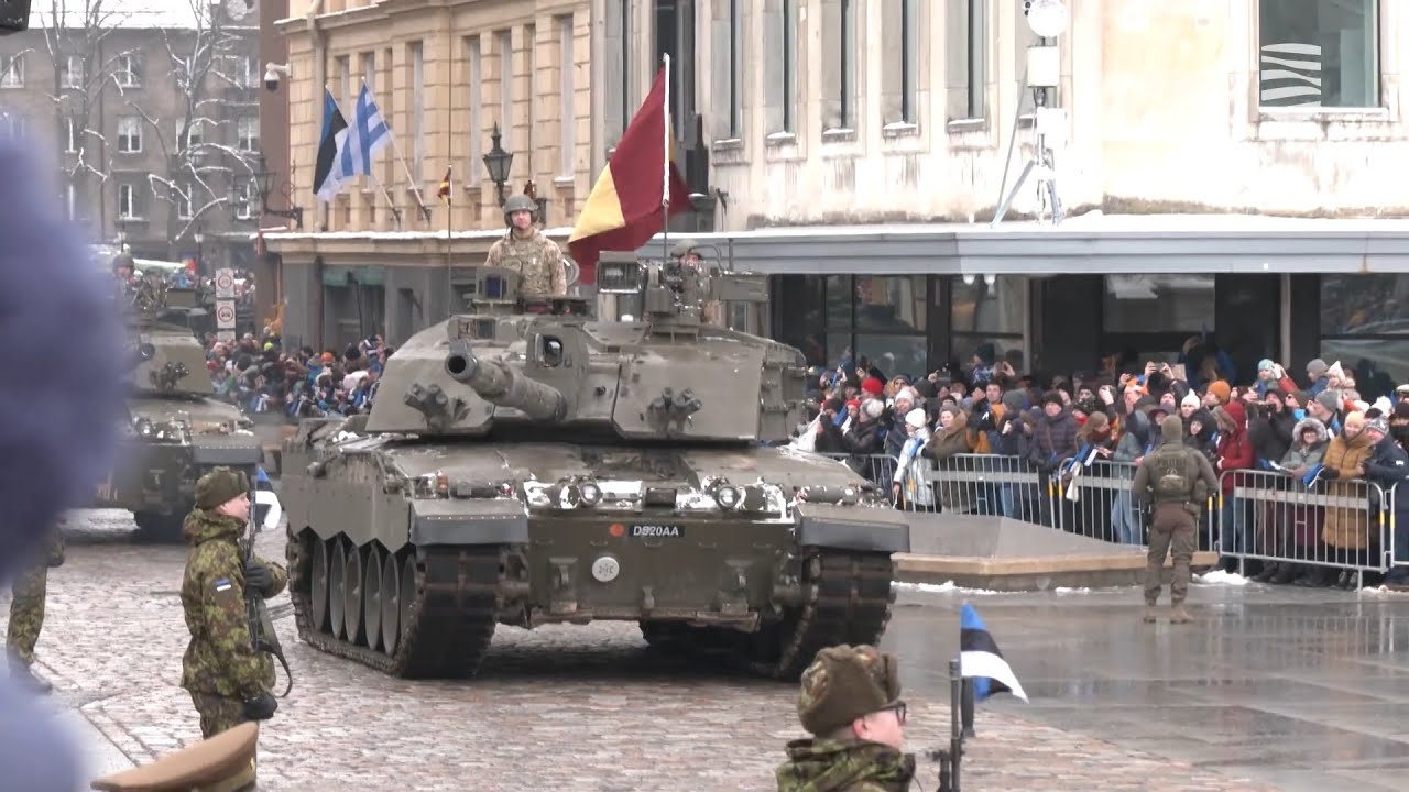 Как в Таллинне готовятся к военному параду 24 февраля