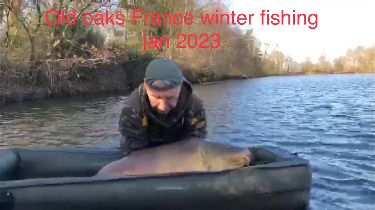 France carp fishing at old oaks winter session