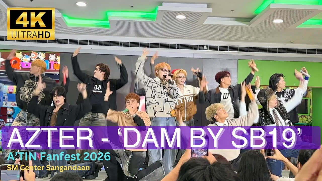 AZTER - 'DAM by SB19' Cover Performance at A’tin Fanfest SM Sangandaan
