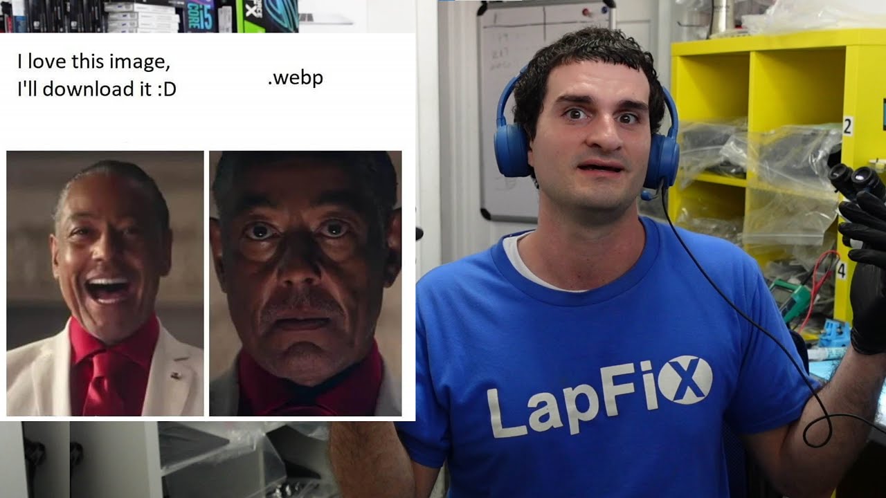 Как загрузить изображение Webp в формате PNG или JPG без программного обеспечения