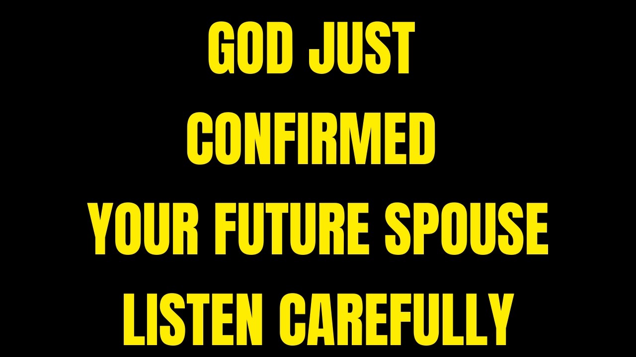 The Person God Chose for You Is Finally Ready