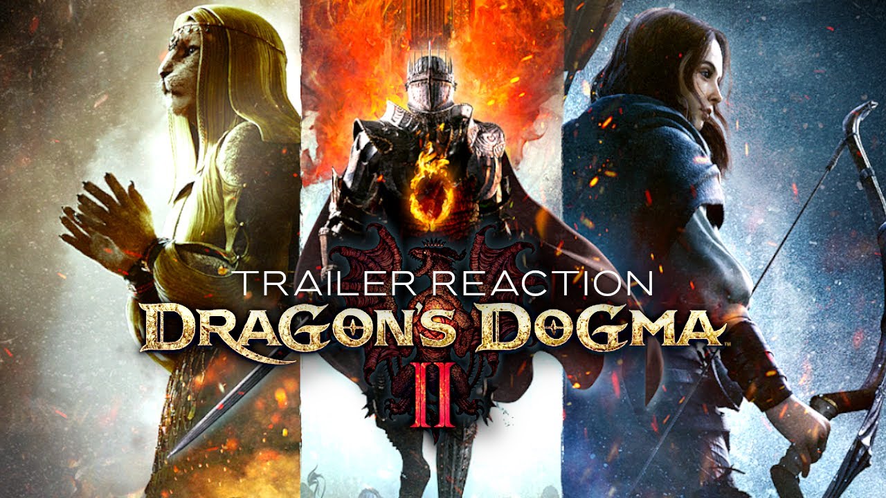 Dragon's Dogma 2 Reveal Trailer - LIVE REACTION!!