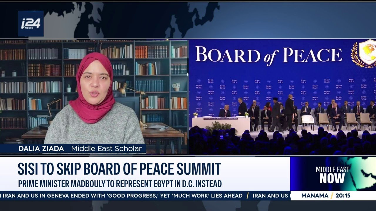 Egypt's Sisi to skip Board of Peace summit in D.C.