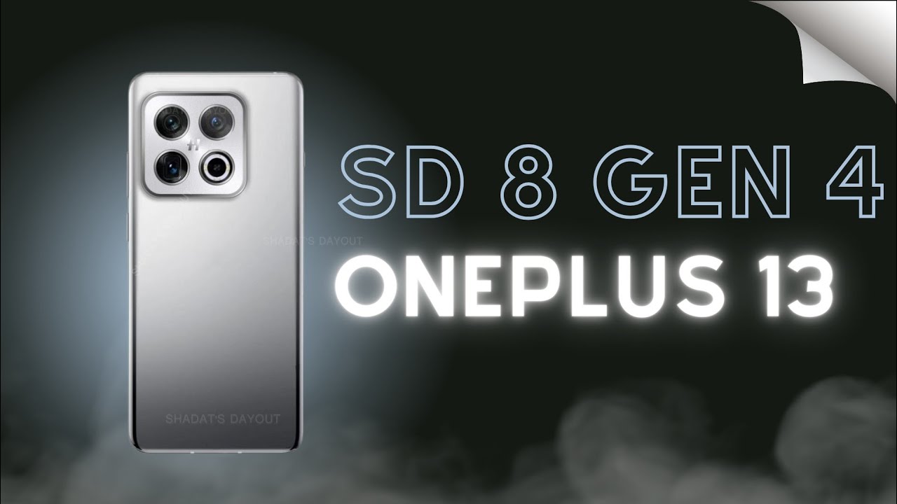 OnePlus 13 Leaked First Look with Snapdragon 8s Gen 4 Chipset!