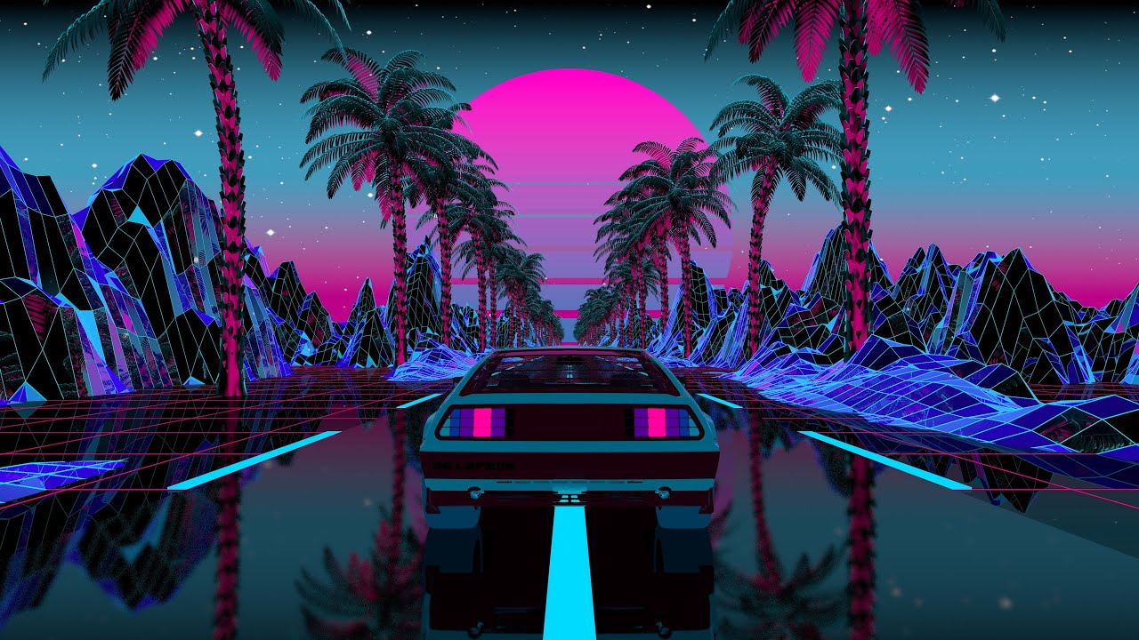 Synthwave Backing Track in Dm