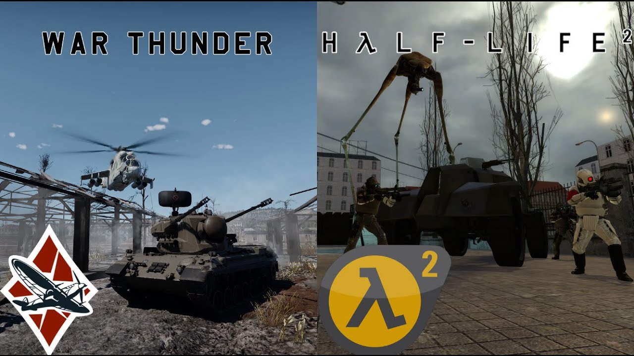 When War Thunder Meets Half-Life 2 | War Thunder Sound Mod