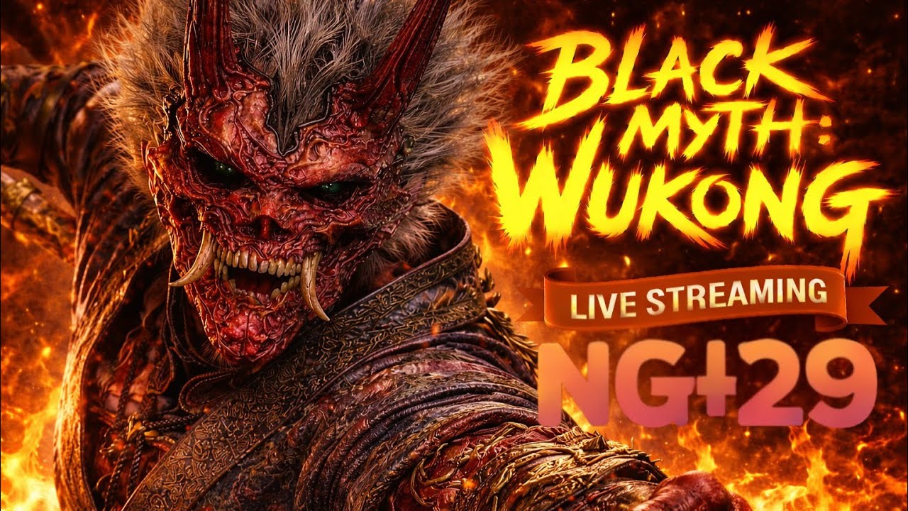 🔴 Black Myth:Wukong | NG+29 |Max Difficulty Gauntlet of Legends|Relic Holders & Collective Strength|