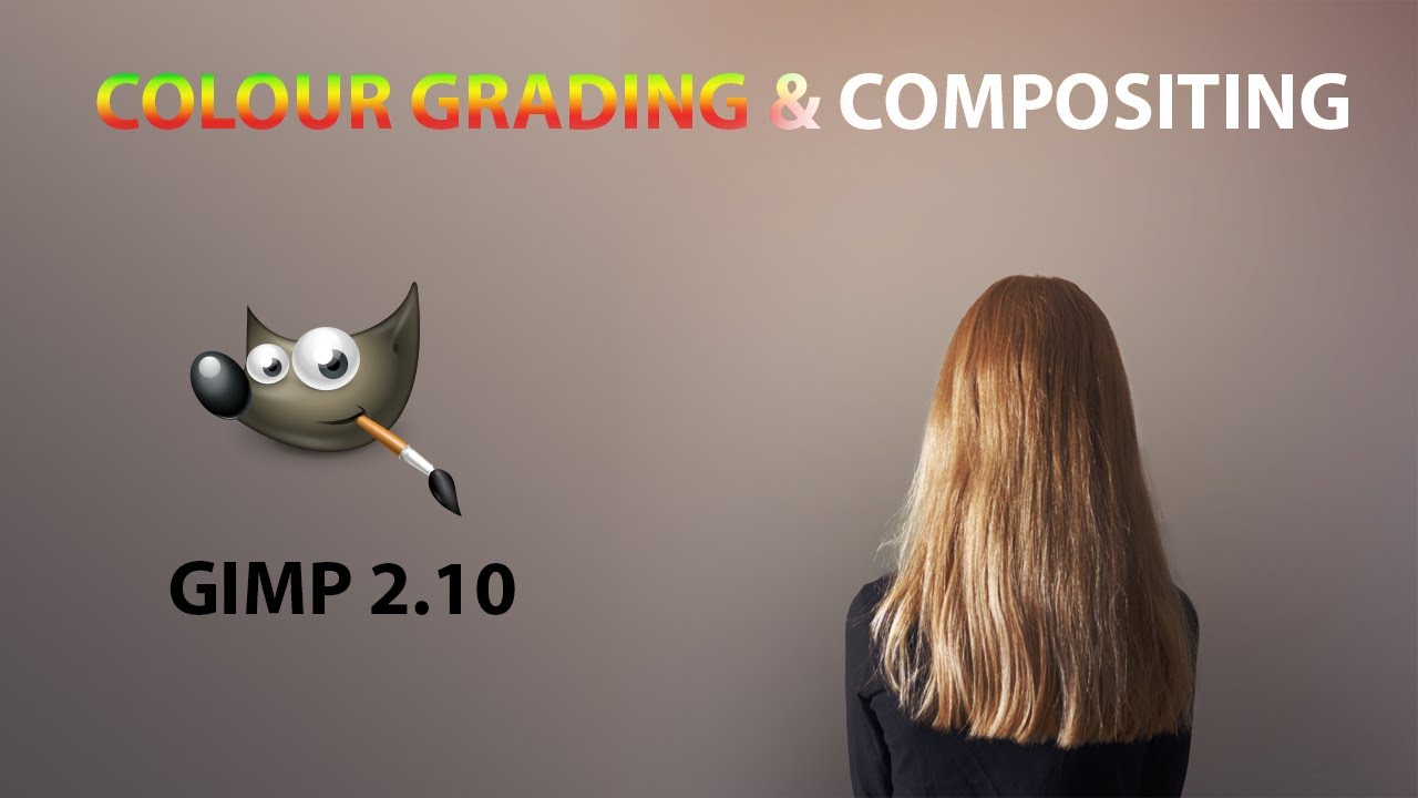 Colour Grading and compositing with GIMP 2.10
