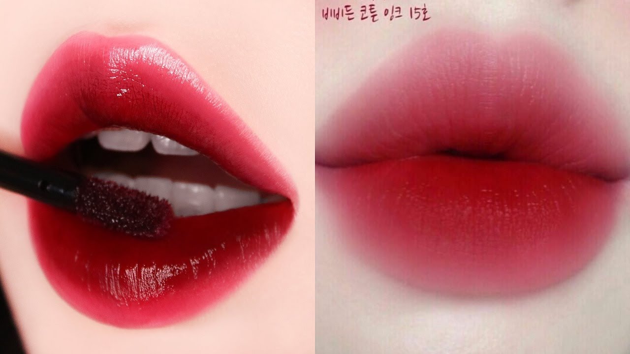 Korean Gradient Lips ♥ How To Gradient Lips