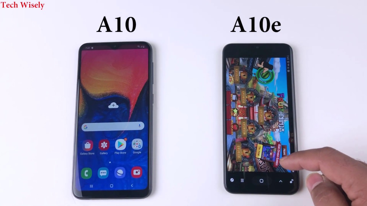 SAMSUNG A10 vs A10e | Speed Test Comparison