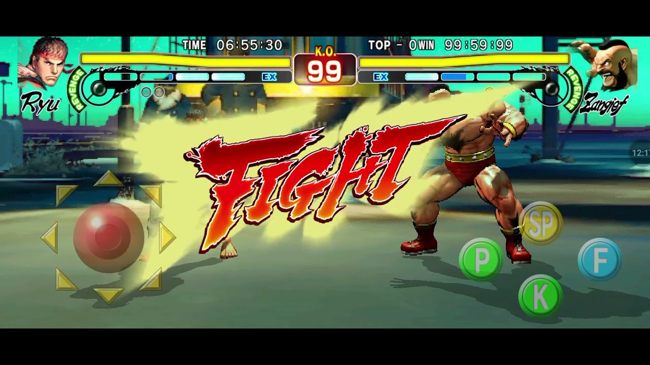 Eu jogando street fight pera primeira vez.