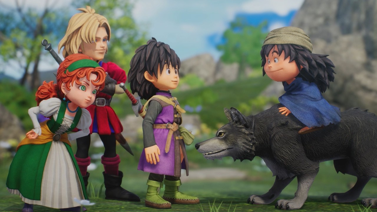 Dragon Quest VII Reimagined - Снятие проклятия с Л'Арки и присоединение Раффа к команде (Xbox)
