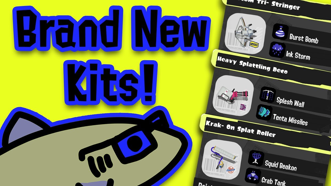 Creating NEW KITS For Splatoon 3