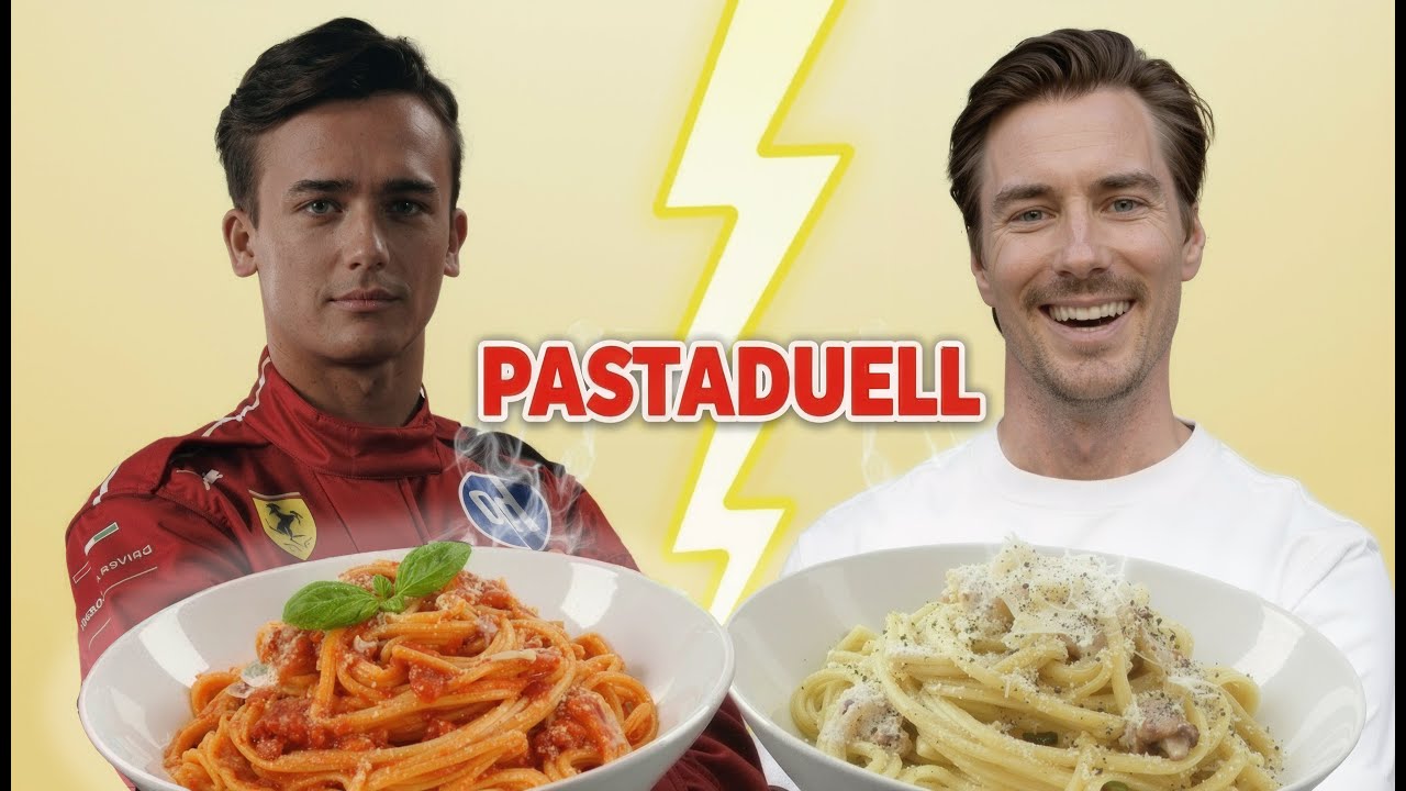 PASTA-DUELL MED DINO BEGANOVIC (SVERIGES N&Auml;STA F1 STJ&Auml;RNA)