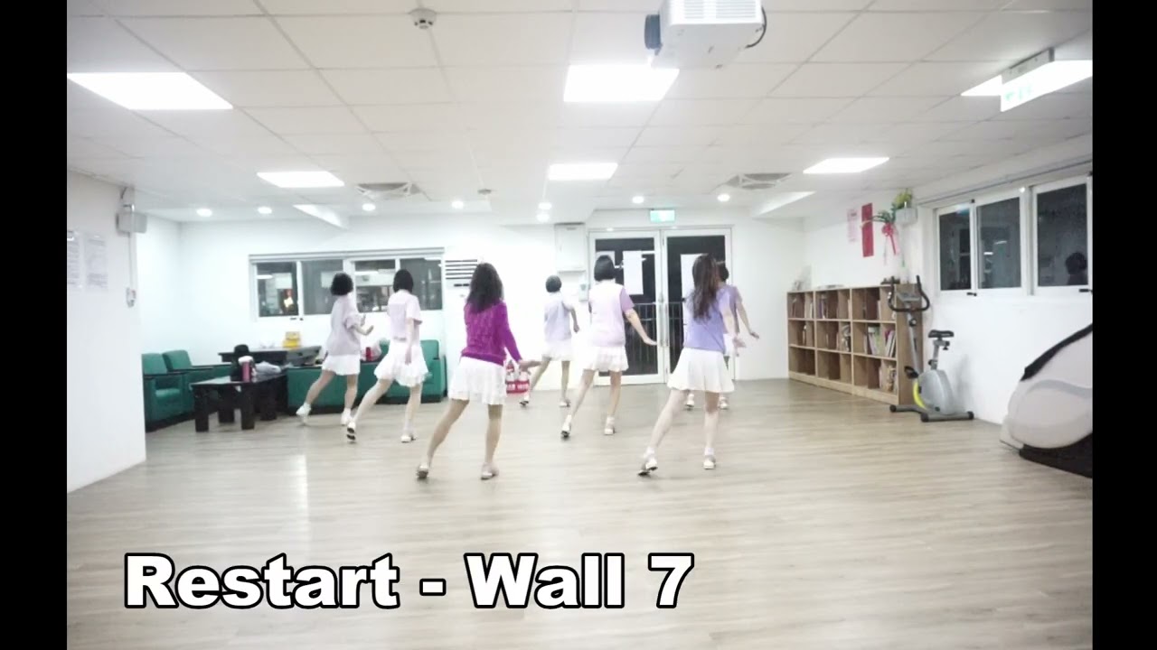 Busy Woman line dance ( choreographer by Irene Deng , Taiwan )