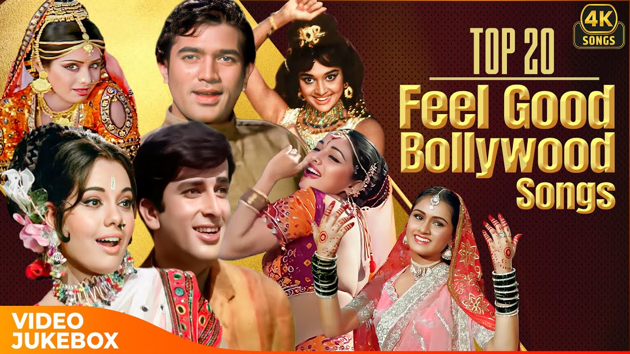 Top 20 Feel Good Bollywood Songs | 60s 70s 80s 90s Superhit Hindi Songs Jukebox | Hindi 4K Songs