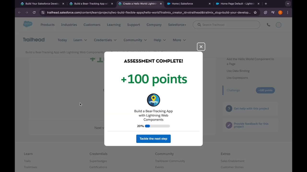 Build a Bear Tracking App with Lightning Web Components | Challenges 1 to 4