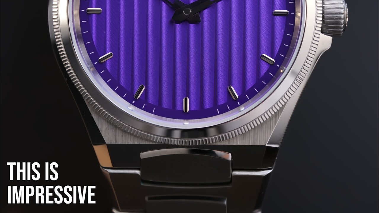 A Luxury Integrated Bracelet Watch for Microbrand Money - Thin Automatic and Elegant