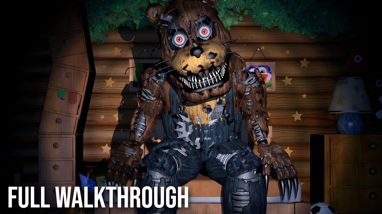 Tyke and Sons Lumber Co. - Full Walkthrough Nights 1-5! (No Commentary)
