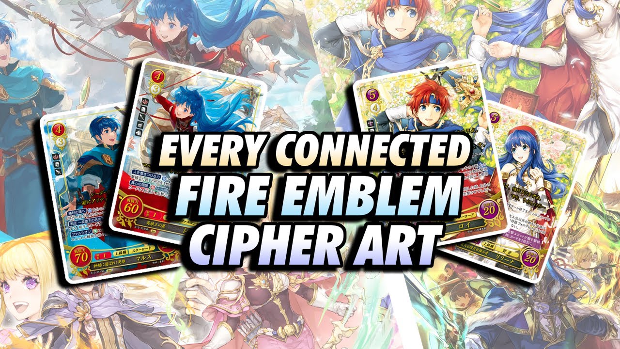 EVERY Fire Emblem Cipher Connected Artwork