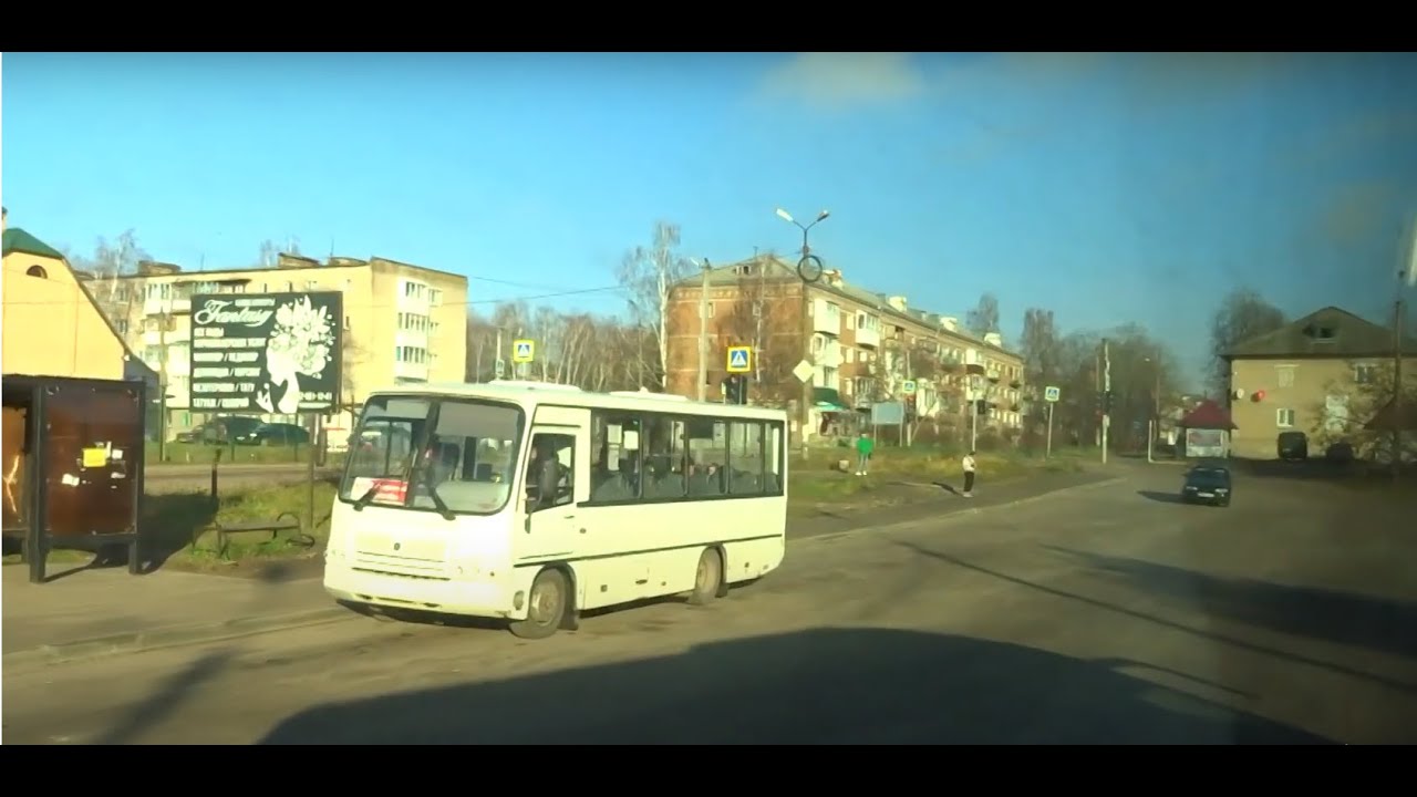 Автобус №102. Каськово - г. Дорогобуж, микрорайон