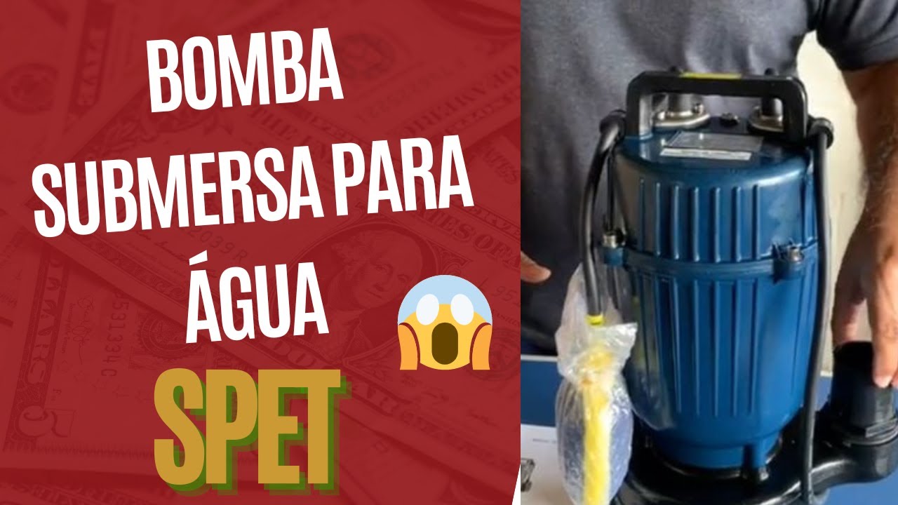 COMO USAR A BOMBA SUBMERSA!