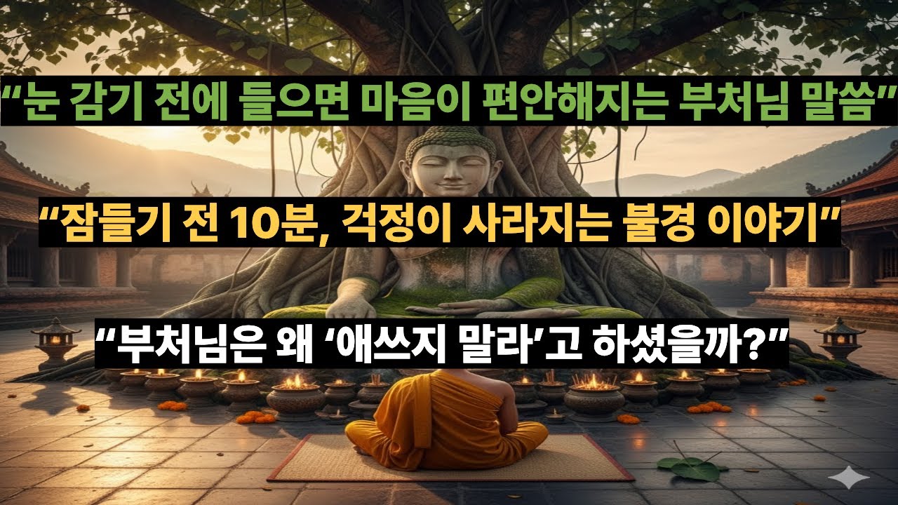 오늘 하루의 명상(부처님말씀)