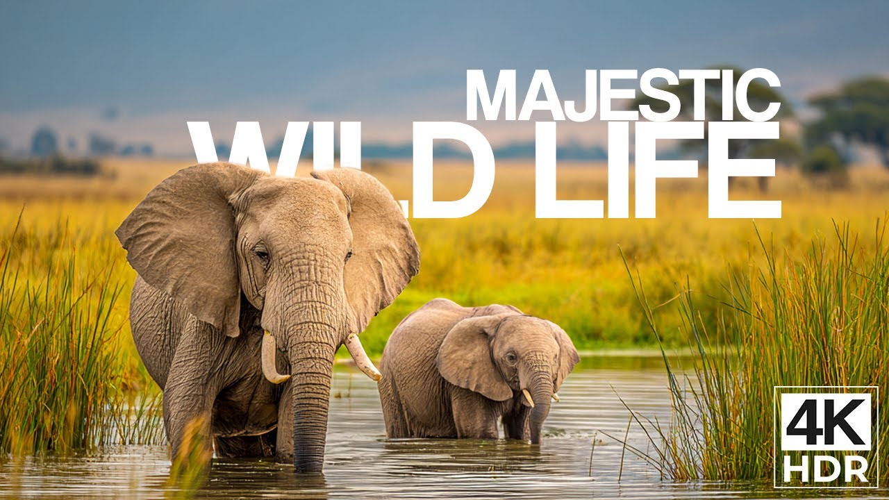 Majestic Wildlife | 4K HDR Dolby Vision • 60FPS