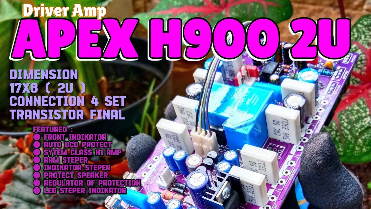 Test On Driver APEX H900 by QlektrO