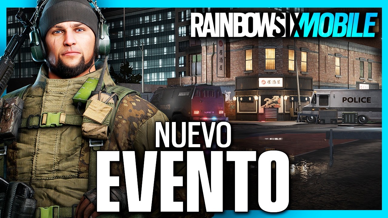 JUGANDO NUEVO EVENTO 3 VS 3de RAINBOW SIX MOBILE