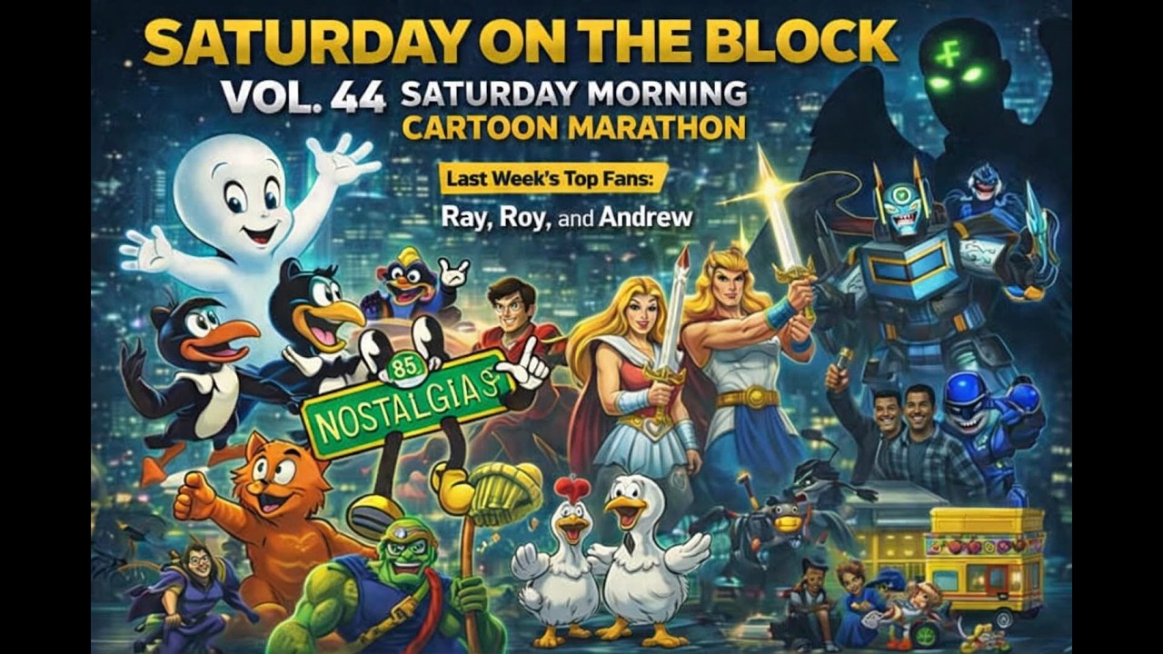 Saturday on the Block Vol. 44 📺 | Saturday Morning Cartoon Marathon 🧃