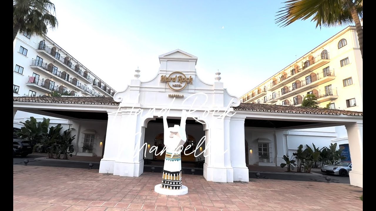 Hard Rock Hotel Marbella | Video Tour | Marbella Vlog