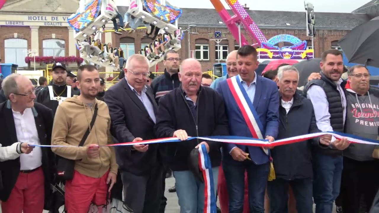 inauguration fete foraine Fourmies