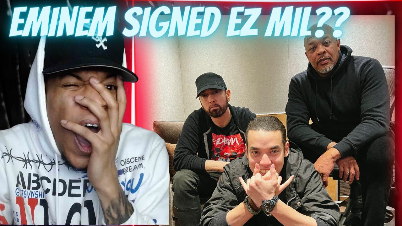SO THIS IS WHY EMINEM SIGNED HIM!! THE MOMENT I KNEW EZ MIL WAS DIFFERENT!! IDK - EZ MIL | REACTION