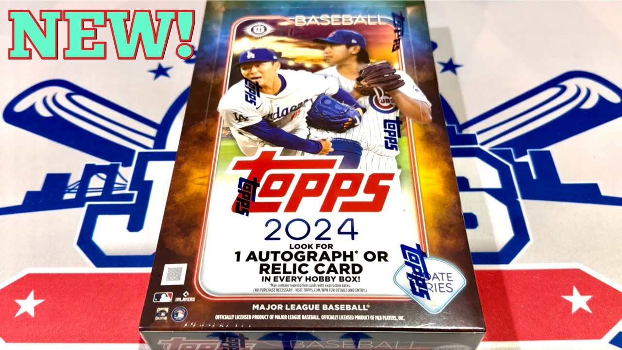 NEW RELEASE!  2024 TOPPS UPDATE HOBBY BOX BREAK!
