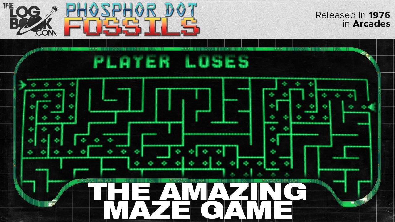 Phosphor Dot Fossils: Amazing Maze Game (arcade, 1976)