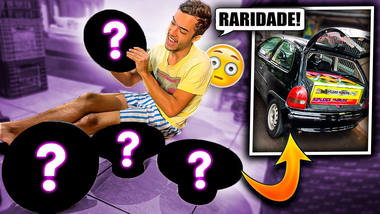 Ganhei 4 GRAVES RAROS pro SOM do CORSINHA !! *Era Meu Sonho*