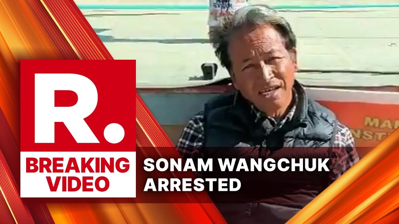 BREAKING: Sonam Wangchuk Arrested Amid Violent Protests In Ladakh
