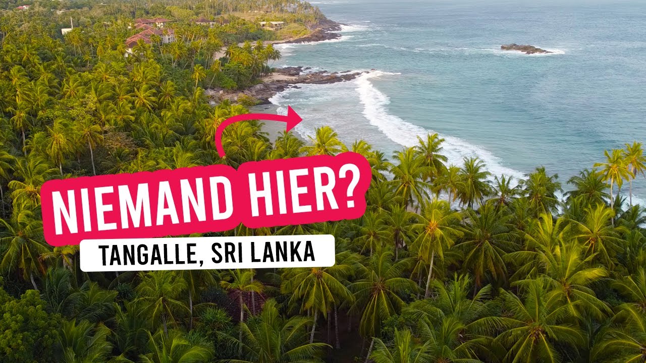 Menschenleere Strände in Tangalle (Sri Lanka 🇱🇰) #7