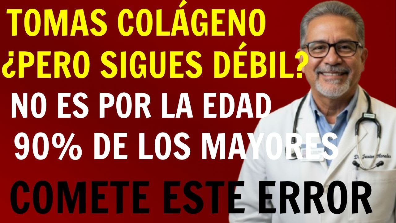 Hipertrofia MÚSCULOdespués de los 60 estás destruyendo el Colágeno sin saberlo|Dra Javier Morales