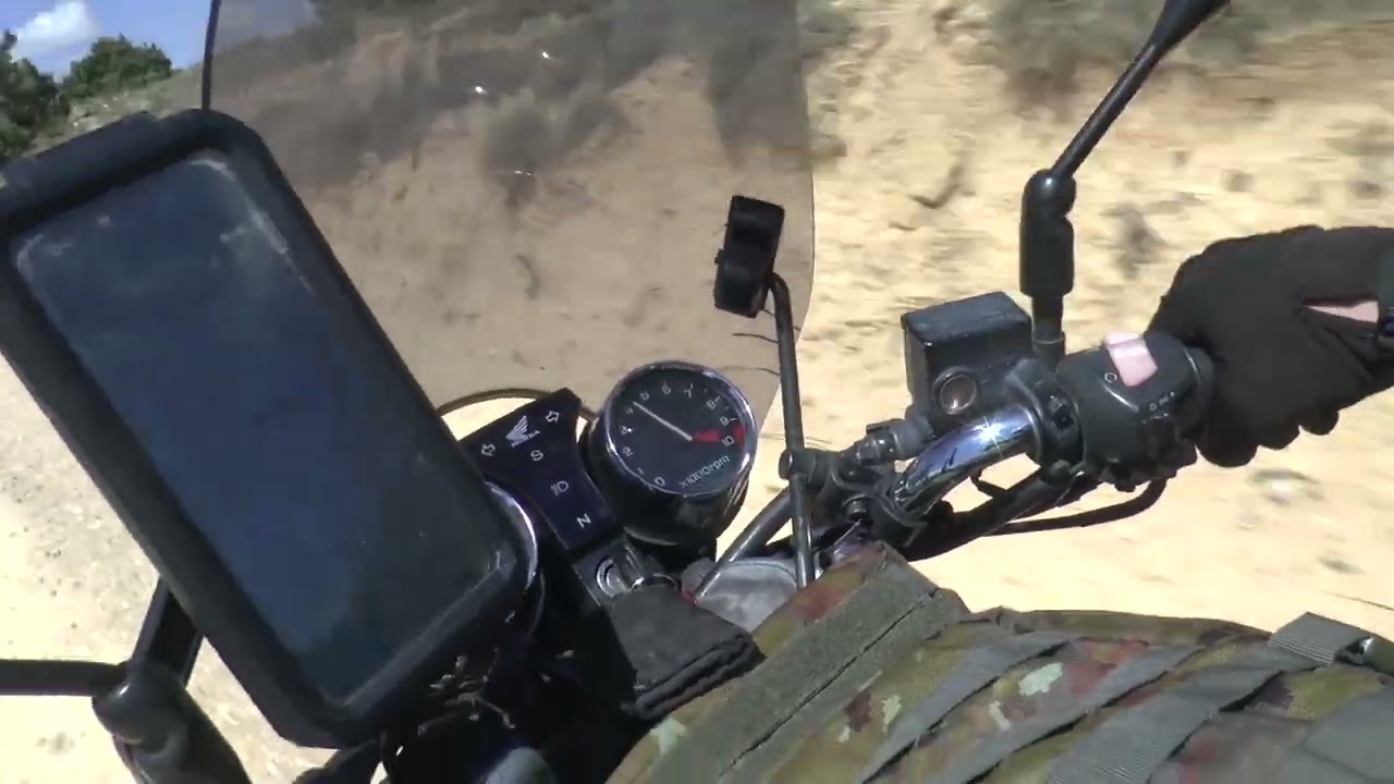 Off Road Zaragoza - Teruel Honda CB 250 Two fifty