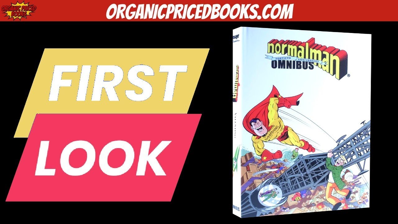 NORMALMAN 40th Anniversary Omnibus First Look