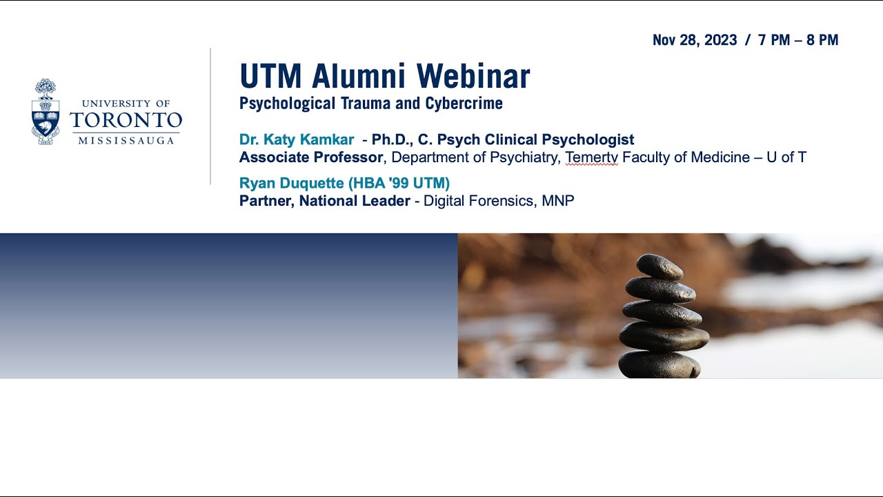 Psychological Trauma and Cybercrime
