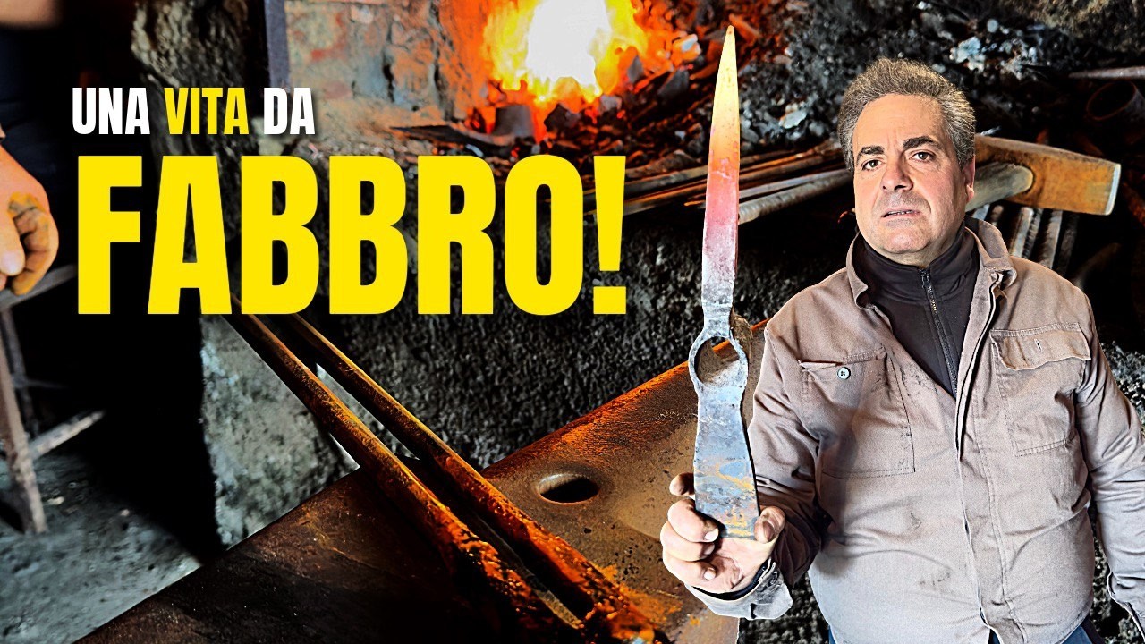 Nella Forgia del fabbro: UNA VITA dedicata all’arte del FERRO!