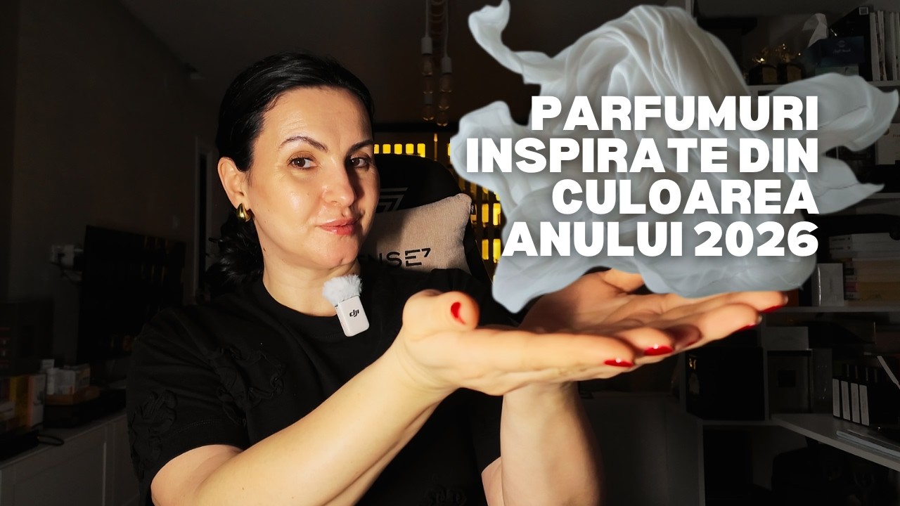 parfumuri inspirate din culoarea anului 2026 | Pantone Cloud Dancer