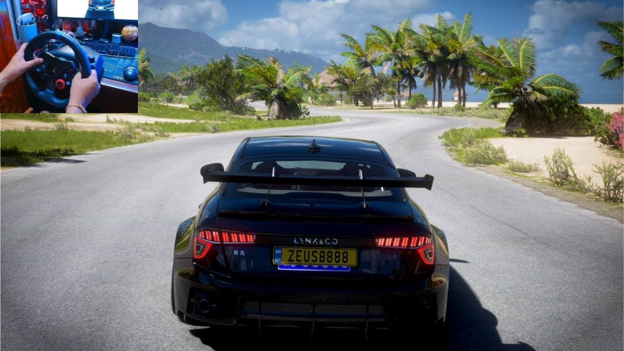 Lynk and Co 03+ Forza Horizon 5 | Logitech G29 Gameplay 4K ULTRA