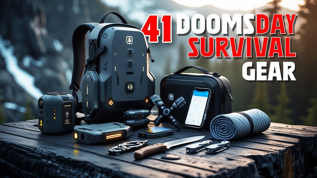 41 Next Level Doomsday Survival Gear & Gadgets Every Prepper Must Have