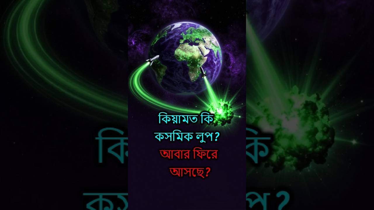 কিয়ামত ও কসমিক লুপ: স্রষ্টা কি আমাদের বারবার নতুন করে শুরু করাচ্ছেন? বারবার কেন ধ্বংস হয় পৃথিবী?